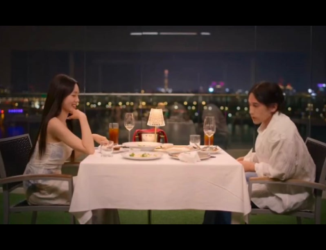 韩国恋爱综艺浪漫用餐氛围